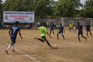 Football-tournament in Jangaon